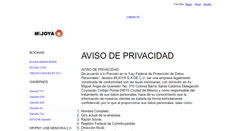 Desktop Screenshot of mijoya.com.mx