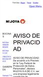 Mobile Screenshot of mijoya.com.mx